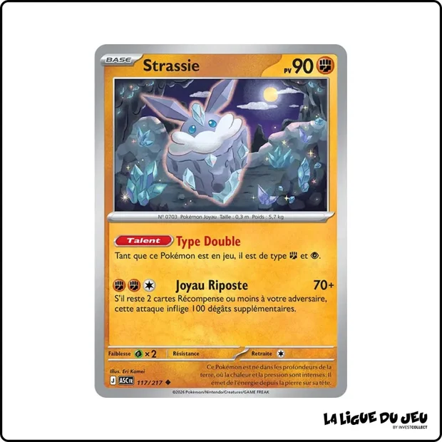 Peu commune - Pokemon - Héros Transcendants - Strassie 117/217