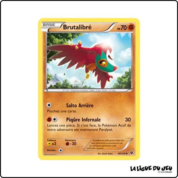 Peu commune - Pokemon - Impact des Destins - Brutalibré 48/125
