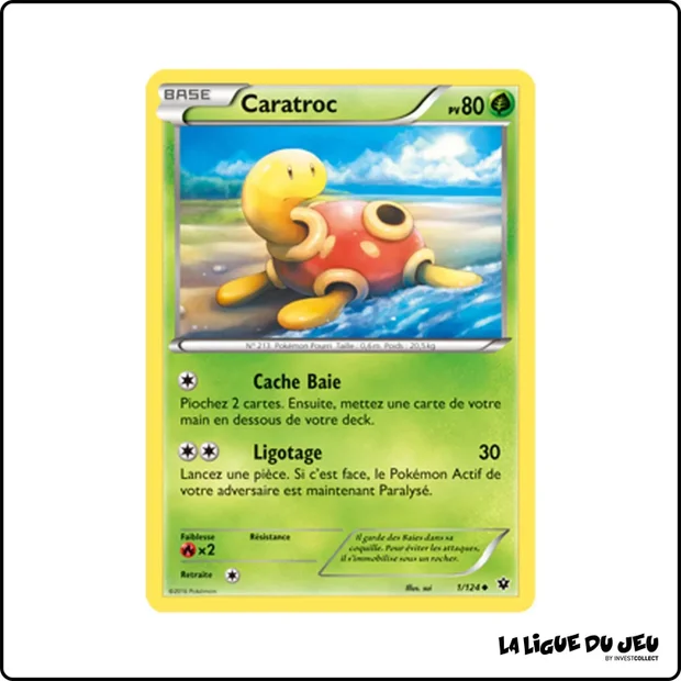 Peu commune - Pokemon - Impact des Destins - Caratroc 1/125