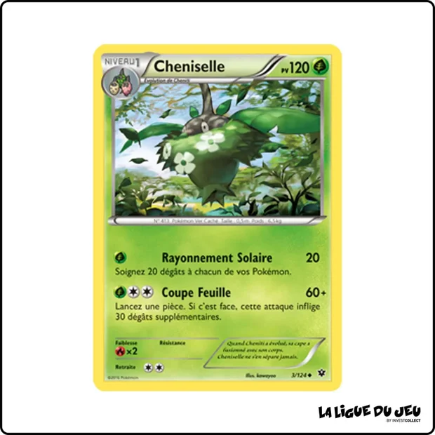 Peu commune - Pokemon - Impact des Destins - Cheniselle 3/125