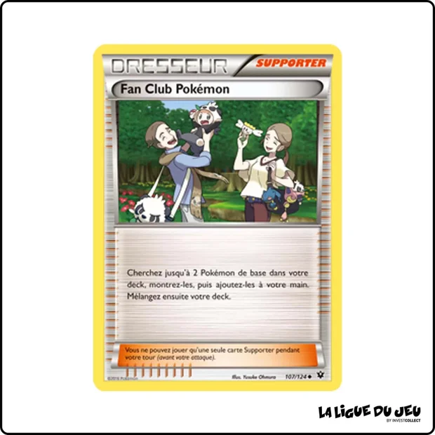 Peu commune - Pokemon - Impact des Destins - Fan Club Pokémon 107/125