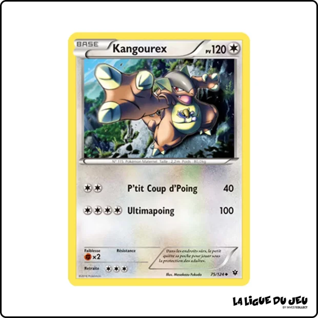 Peu commune - Pokemon - Impact des Destins - Kangourex 75/125