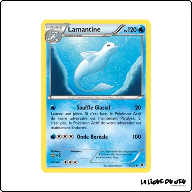 Peu commune - Pokemon - Impact des Destins - Lamantine 16/125