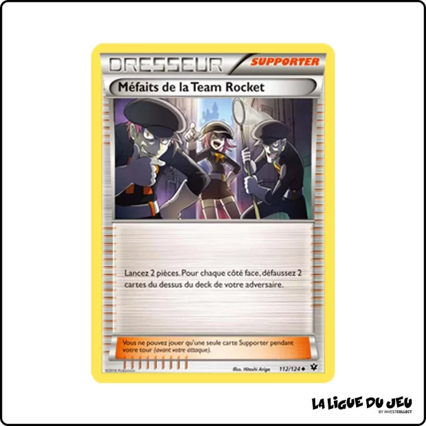 Peu commune - Pokemon - Impact des Destins - Méfaits de la Team Rocket 112/125