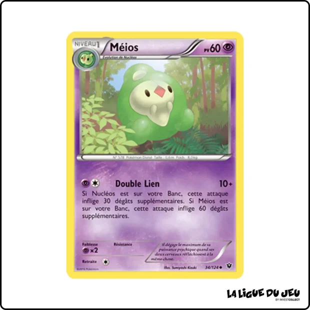 Peu commune - Pokemon - Impact des Destins - Méios 34/125