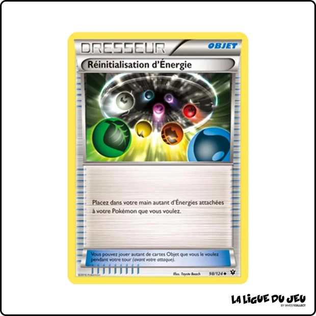 Peu commune - Pokemon - Impact des Destins - Réinitialisation d'Énergie 98/125