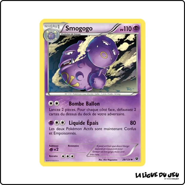 Peu commune - Pokemon - Impact des Destins - Smogogo 28/125