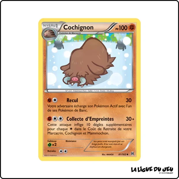 Peu commune - Pokemon - Impulsion Turbo - Cochignon 81/162