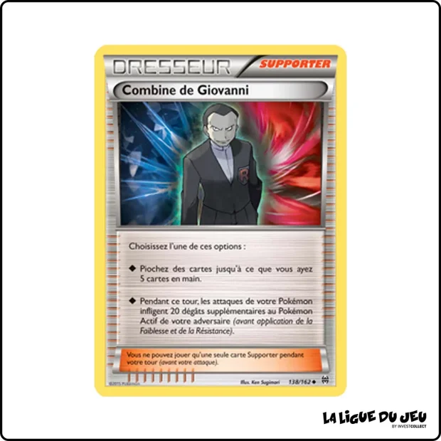 Peu commune - Pokemon - Impulsion Turbo - Combine de Giovanni 138/162