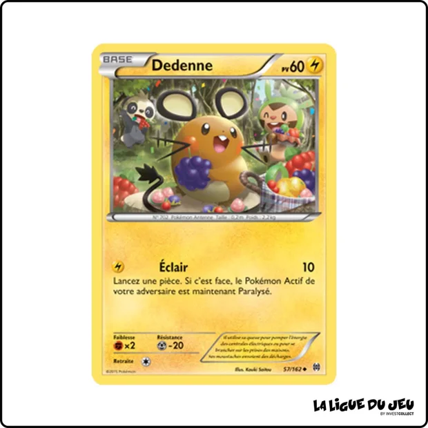 Peu commune - Pokemon - Impulsion Turbo - Dedenne 57/162