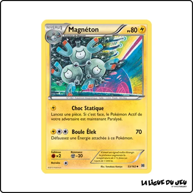 Peu commune - Pokemon - Impulsion Turbo - Magnéton 53/162