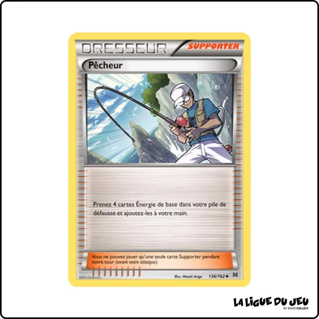 Peu commune - Pokemon - Impulsion Turbo - Pêcheur 136/162