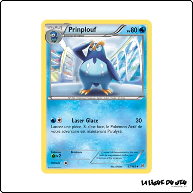 Peu commune - Pokemon - Impulsion Turbo - Prinplouf 37/162