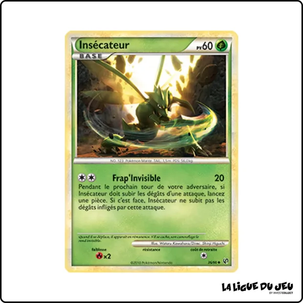 Peu commune - Pokemon - Indomptable - Insécateur 36/90