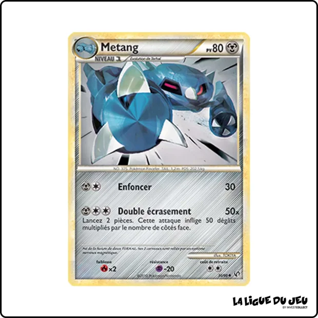 Peu commune - Pokemon - Indomptable - Metang 30/90