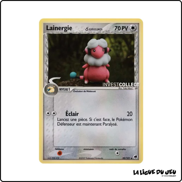 Peu commune - Pokemon - Île des Dragons - Lainergie 30/101