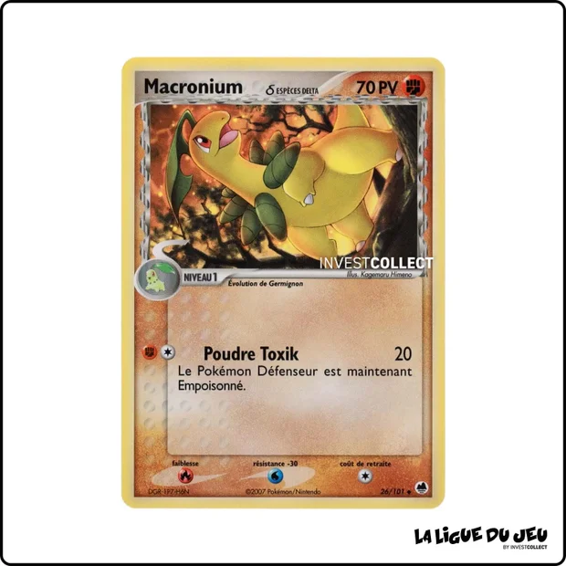 Peu commune - Pokemon - Île des Dragons - Macronium 26/101