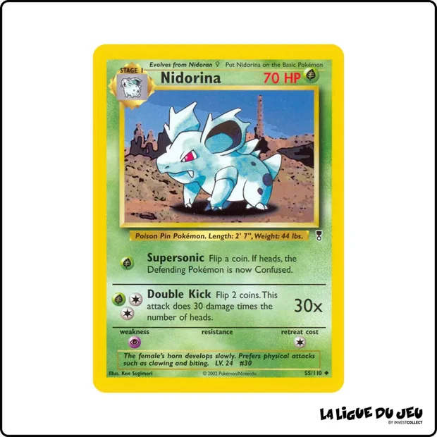 Peu commune - Pokemon - Legendary Collection - Nidorina 55/110