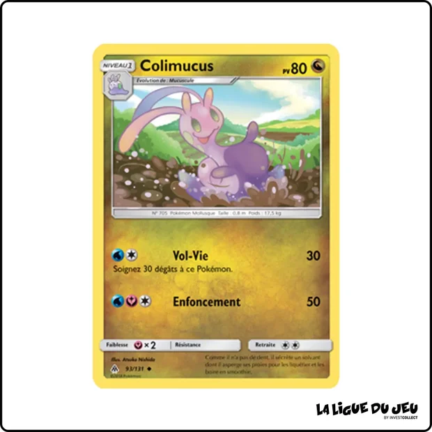 Peu commune - Pokemon - Lumière Interdite - Colimucus 93/131