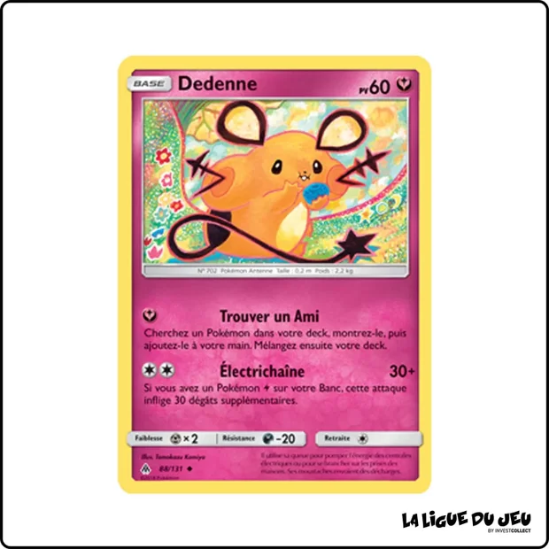 Peu commune - Pokemon - Lumière Interdite - Dedenne 88/131