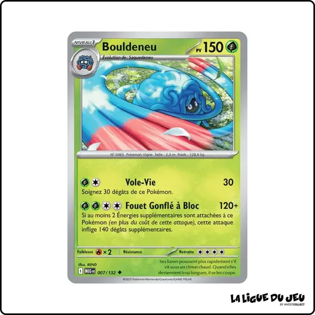Peu commune - Pokemon - Méga Évolution de Base - Bouldeneu 7/132