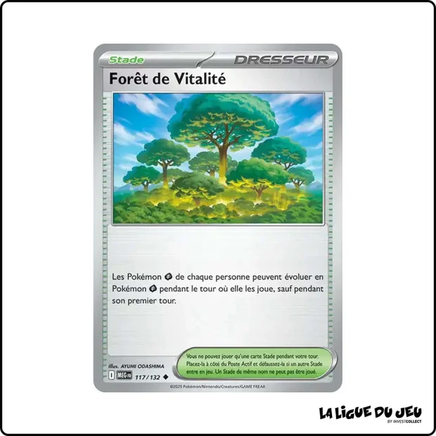 Peu commune - Pokemon - Méga Évolution de Base - Forêt de Vitalité 117/132
