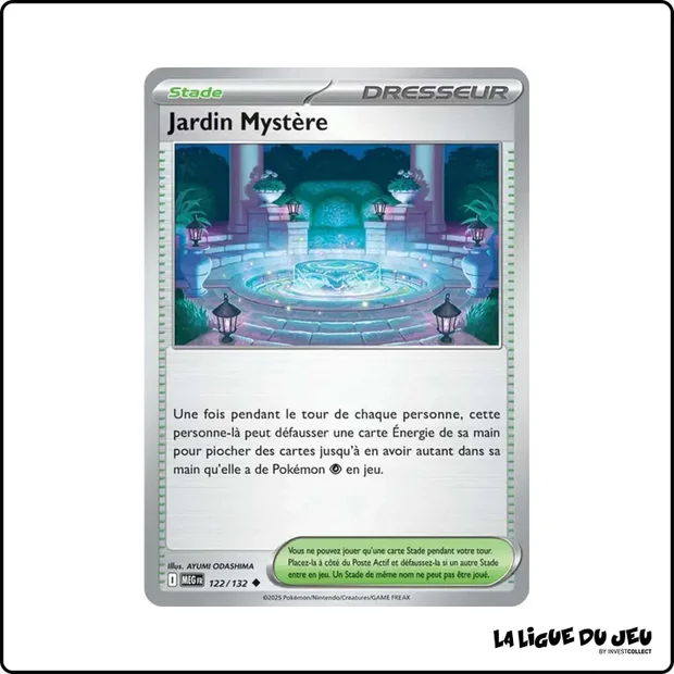 Peu commune - Pokemon - Méga Évolution de Base - Jardin Mystère 122/132