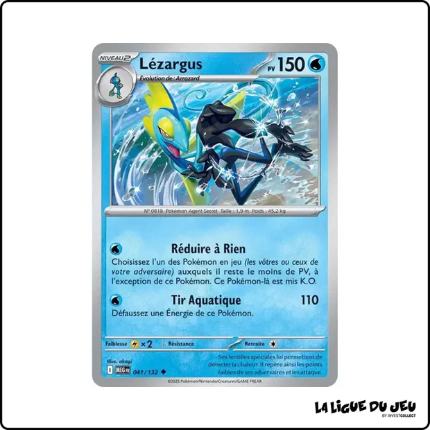 Peu commune - Pokemon - Méga Évolution de Base - Lézargus 41/132