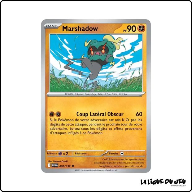 Peu commune - Pokemon - Méga Évolution de Base - Marshadow 80/132