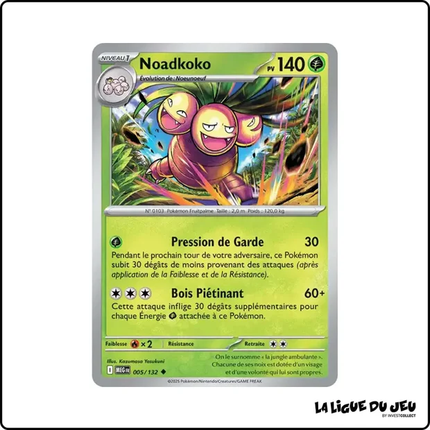 Peu commune - Pokemon - Méga Évolution de Base - Noadkoko 5/132
