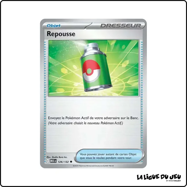Peu commune - Pokemon - Méga Évolution de Base - Repousse 126/132