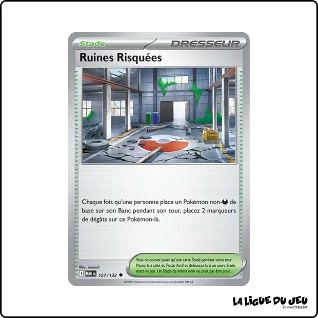 Peu commune - Pokemon - Méga Évolution de Base - Ruines Risquées 127/132