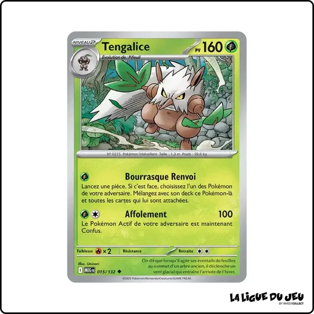 Peu commune - Pokemon - Méga Évolution de Base - Tengalice 15/132