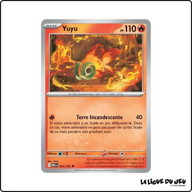 Peu commune - Pokemon - Méga Évolution de Base - Yuyu 31/132