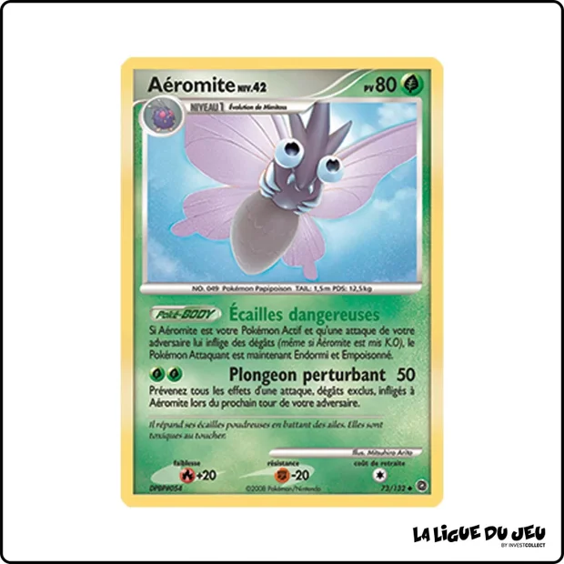 Peu commune - Pokemon - Merveilles Secrètes - Aéromite 73/132