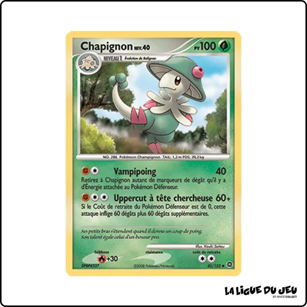 Peu commune - Pokemon - Merveilles Secrètes - Chapignon 45/132
