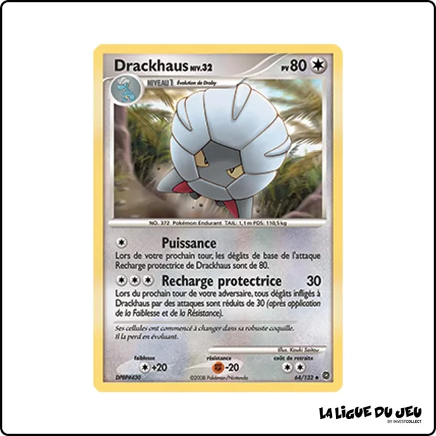 Peu commune - Pokemon - Merveilles Secrètes - Drackhaus 64/132