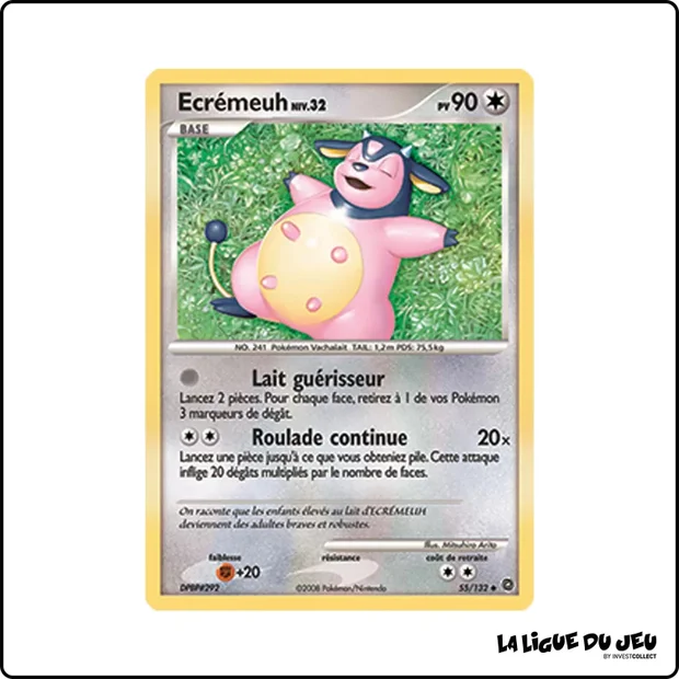 Peu commune - Pokemon - Merveilles Secrètes - Ecrémeuh 55/132