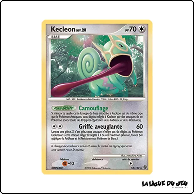 Peu commune - Pokemon - Merveilles Secrètes - Kecleon 52/132