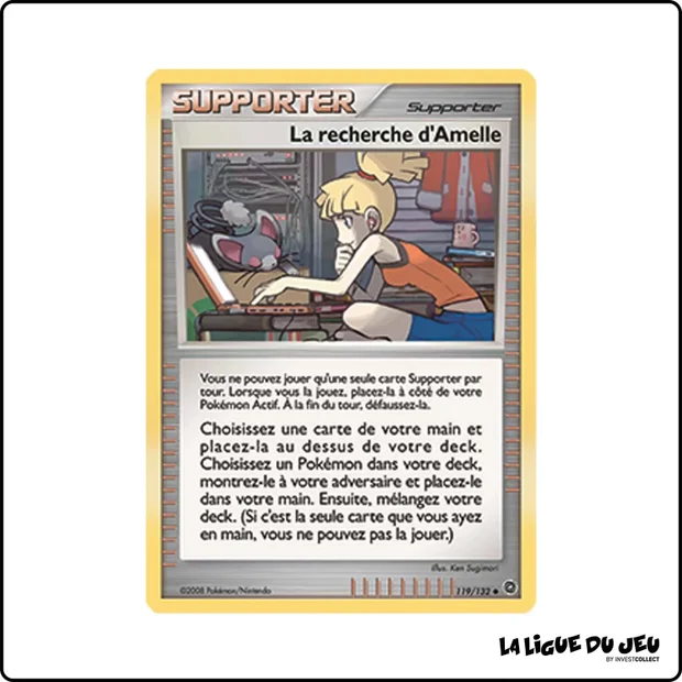 Peu commune - Pokemon - Merveilles Secrètes - La recherche d'Amelle 119/132
