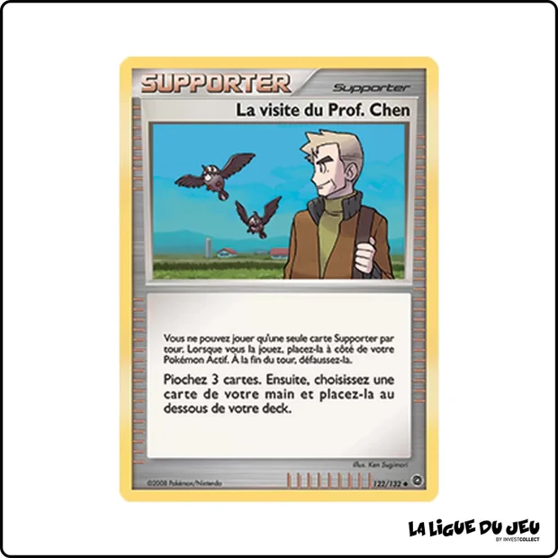 Peu commune - Pokemon - Merveilles Secrètes - La visite du Prof. Chen 122/132