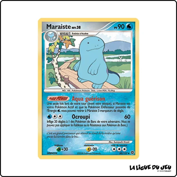 Peu commune - Pokemon - Merveilles Secrètes - Maraiste 60/132