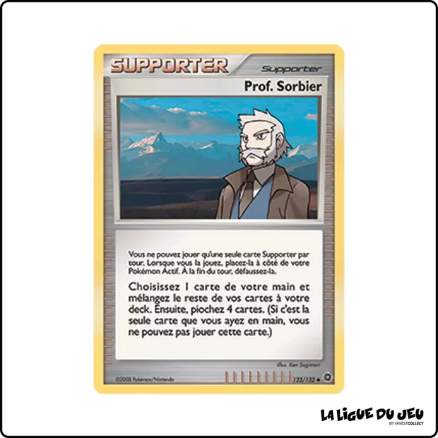 Peu commune - Pokemon - Merveilles Secrètes - Prof. Sorbier 123/132