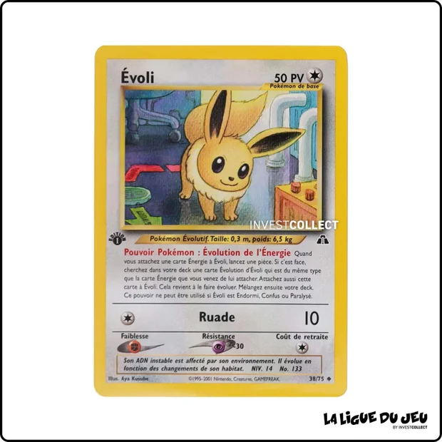 Peu commune - Pokemon - Neo Discovery - Évoli 38/75