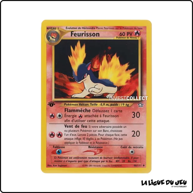 Peu commune - Pokemon - Neo Genesis - Feurisson 46/111