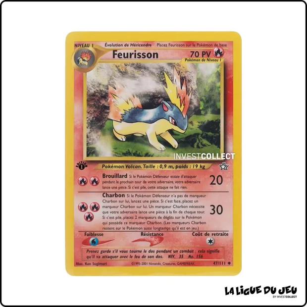 Peu commune - Pokemon - Neo Genesis - Feurisson 47/111