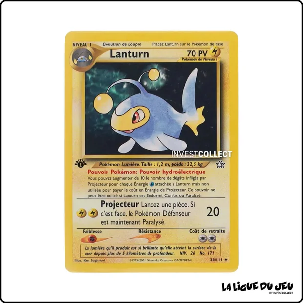 Peu commune - Pokemon - Neo Genesis - Lanturn 38/111