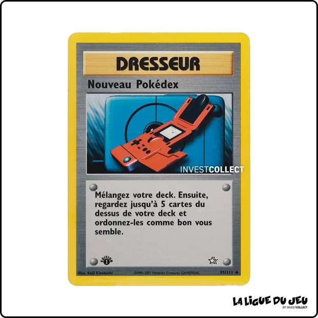 Peu commune - Pokemon - Neo Genesis - Nouveau Pokédex 95/111