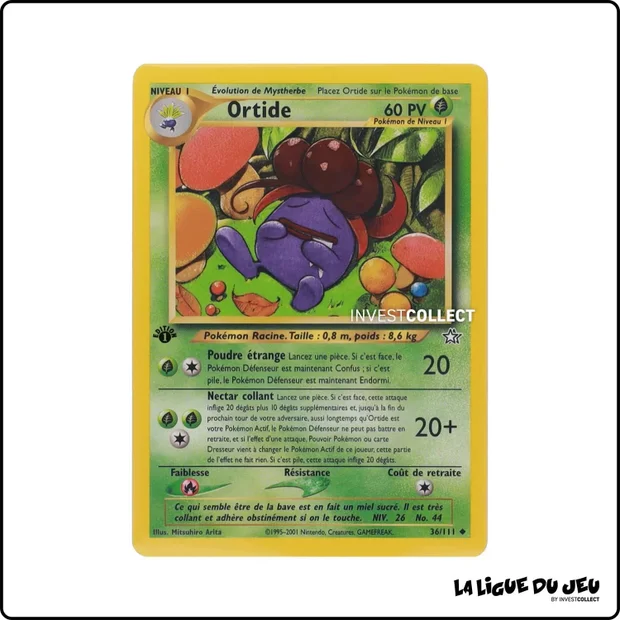 Peu commune - Pokemon - Neo Genesis - Ortide 36/111
