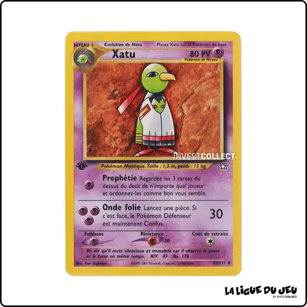 Peu commune - Pokemon - Neo Genesis - Xatu 52/111